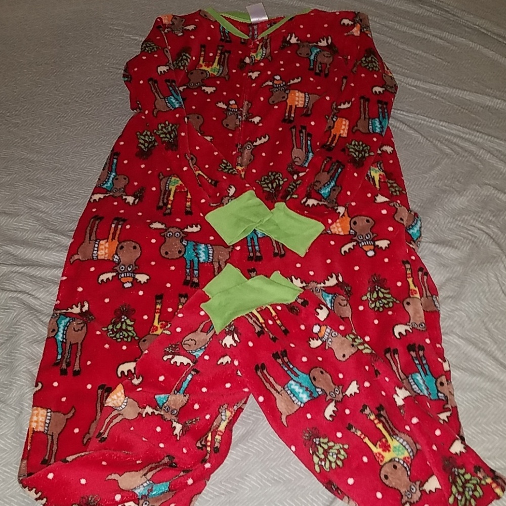 Christmas Onesie- Large (fits like XL)